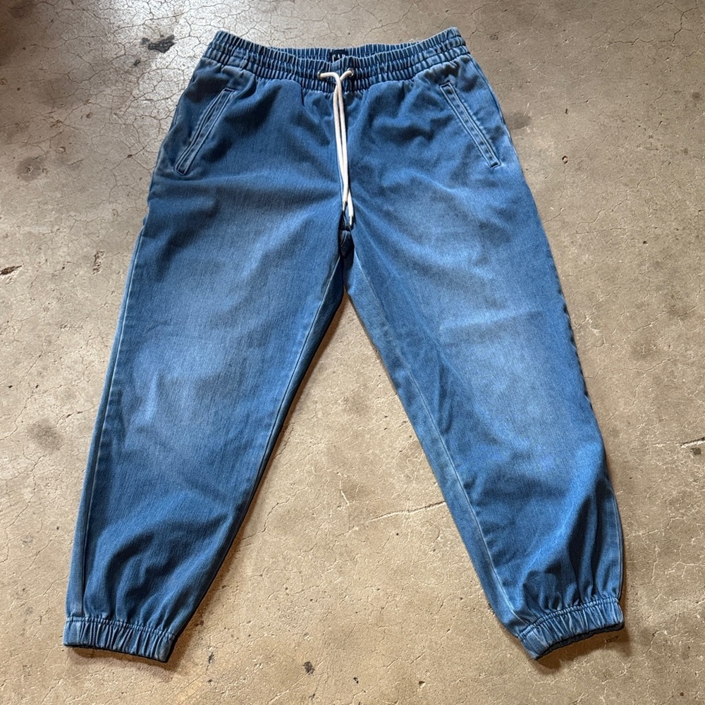 Gap denim joggers